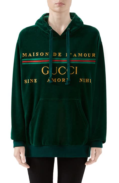 gucci fleece sweater|gucci velour sweatsuit.